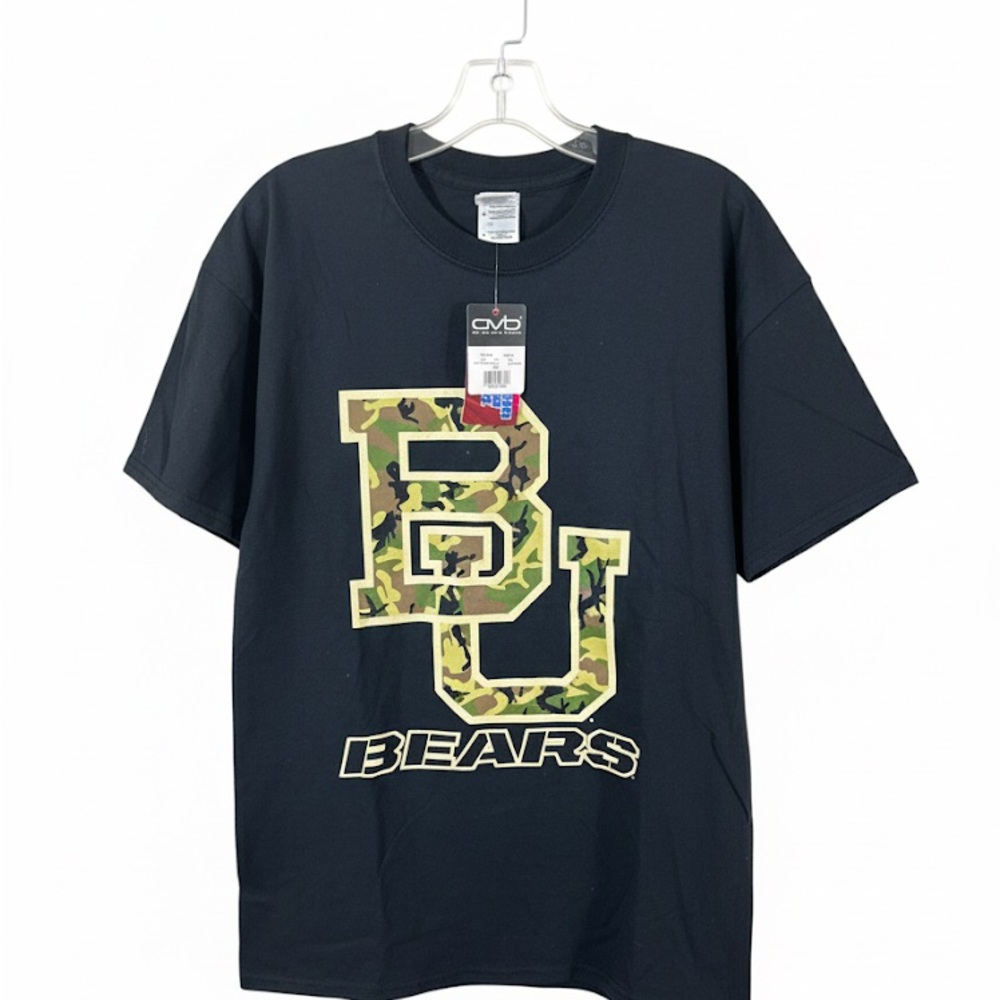 Gildan Black Camo BU Bears T-Shirt